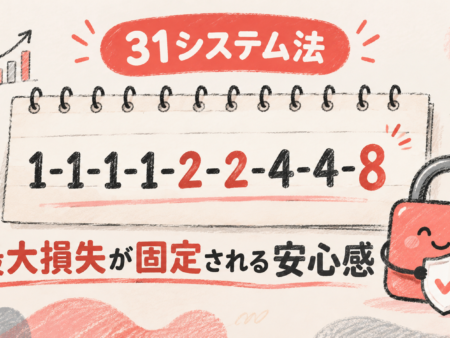 【31システム法】最大損失が固定される！安全に利益を狙うカジノ攻略法