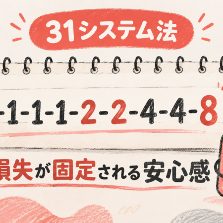 【31システム法】最大損失が固定される！安全に利益を狙うカジノ攻略法