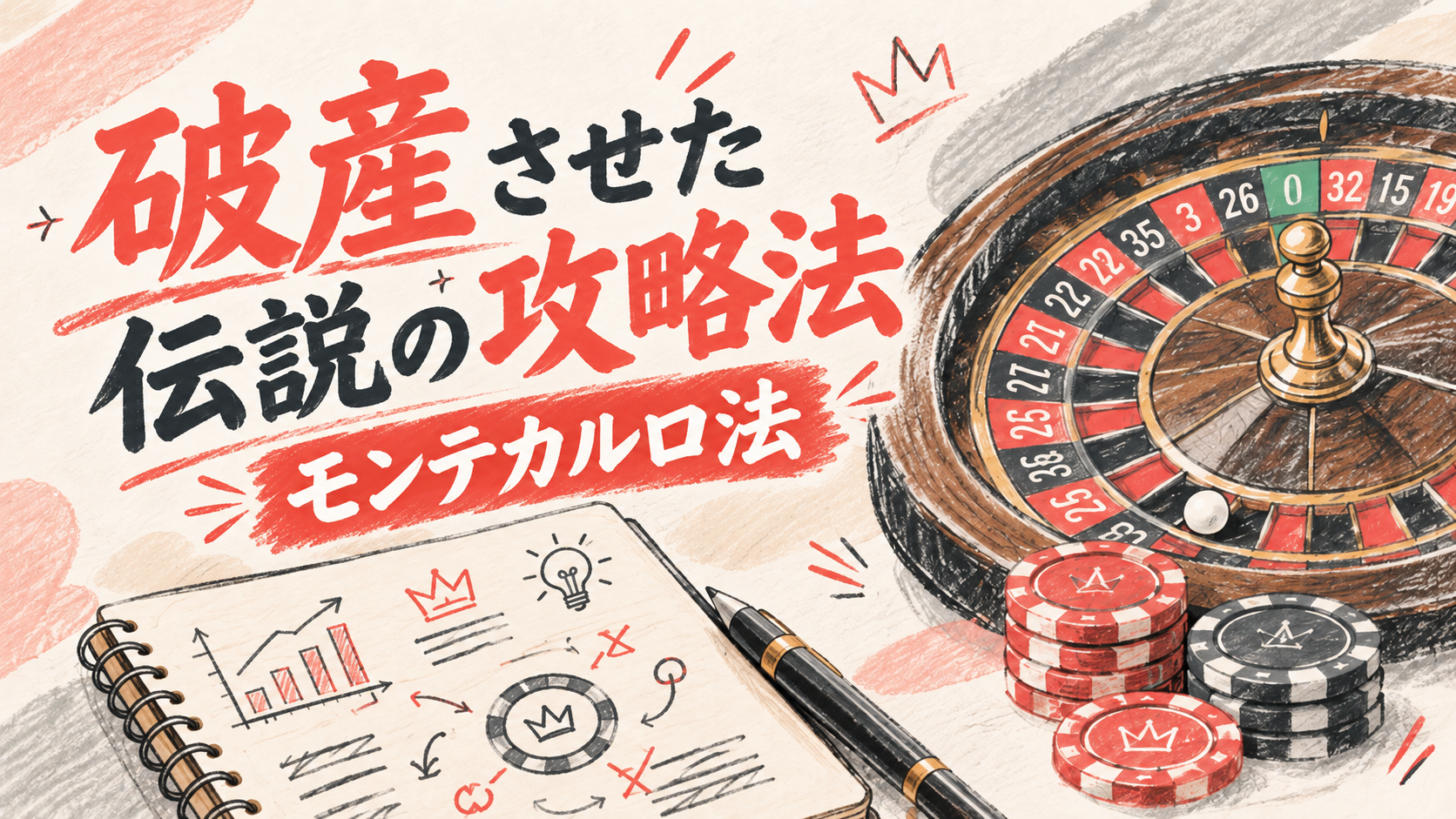 モンテカルロ法 破産させた伝説の攻略法